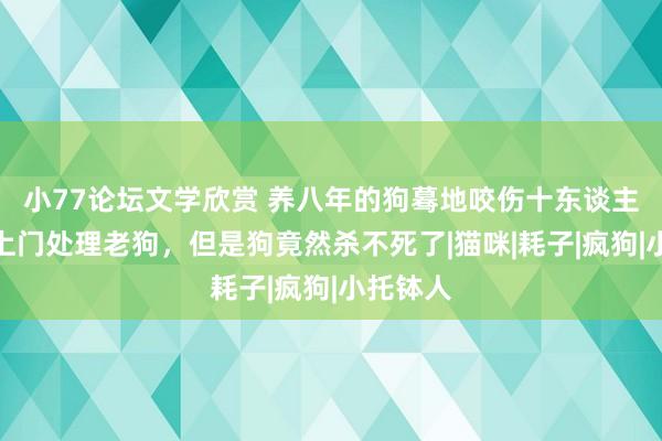 小77论坛文学欣赏 养八年的狗蓦地咬伤十东谈主，保安上门处理老狗，但是狗竟然杀不死了|猫咪|耗子|疯狗|小托钵人